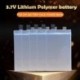 Névleges feszültség: 3,7 V - 5PCS 3.7V 10Ah 10000mAh újratölthető lítium polimer akkumulátor barkács akkumulátor