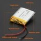 1 DB - 503035 3.7v 500mah lítium polimer akkumulátor MP3 MP4 MP5 DVD GPS navigációs Bluetooth hangszóró lipo ion