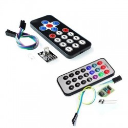 1 tétel infravörös IR vezeték nélküli távvezérlő modul készlet HX1838 barkácskészlet Arduino Raspberry Pi-hez