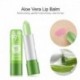 zöld - 1PC Aloe Vera Moisture ajakbalzsam hőmérsékletet változó rúzs hosszan tartó hidratáló természetes ajakbalzsam
