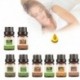 Aromaterápiás gyümölcs illóolajok Természetes tiszta szerves illatok Olajdiffúzor Tangerine borsmenta narancs aromaolaj