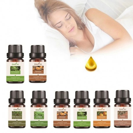 Aromaterápiás gyümölcs illóolajok Természetes tiszta szerves illatok Olajdiffúzor Tangerine borsmenta narancs aromaolaj