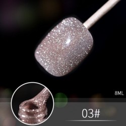 8ml Csillogó géllakk - zselés körömlakk körömhöz - műkörömhöz - 3-as színverzió