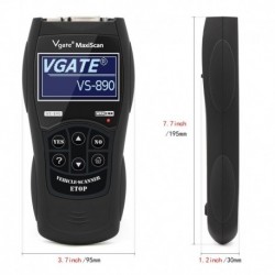 VS890 - OBD2 diagnosztikai eszköz Vgate VS890 univerzális autódiagnosztikai eszköz VS 890S szkenner OBD 2 diagnosztikai