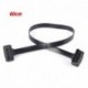 100cm - 30cm / 60cm / 100cm lapos vékony 16 tűs OBD 2 hosszabbító OBD2 16 tűs ELM327 férfi-női adapter könyök OBDII