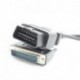 Új OBD2 16PIN - 25PIN kábel az SBB kulcsos programozóhoz Sbb v33 kulcs prog 25 PIN OBD 2 fő kábeladapter diagnosztikai