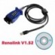 V1.52 - Új Renolink V1.87 ECU programozó a Renault ECU számára Kulcskódolás visszaállítása UCH Match műszerfal
