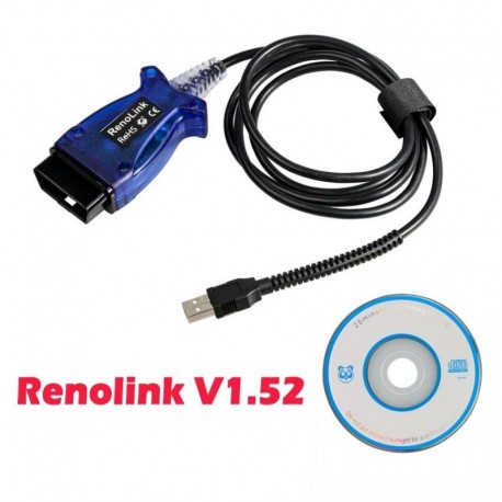 V1.52 - Új Renolink V1.87 ECU programozó a Renault ECU számára Kulcskódolás visszaállítása UCH Match műszerfal