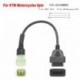 3 tűvel - OBD2 16 tűs konvertáló 6 tűs vezeték a KTM számára 6 tűs Obd 16 tűs adapter a TuneECU szoftverhez
