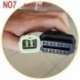 NO7 - Profes EFI National IV motorkerékpár motorhiba-érzékelő adapter OBD2 16Pin - 3PIN / 4PIN / 6PIN átalakító dugó