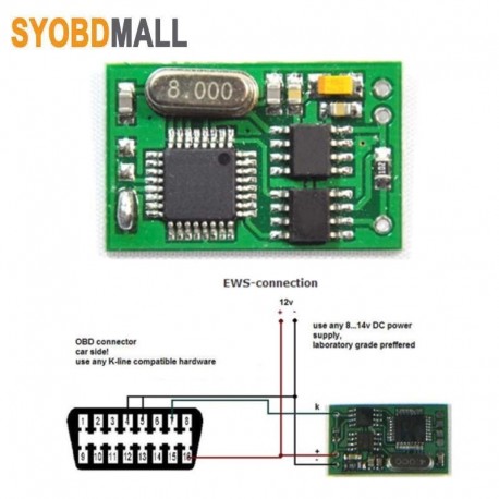 Hotsale EWS2 EWS3.2 Immo EMULATOR BMW E34, E36, E38, E39, E46 Auto EWS IMMO indításgátló diagnosztikai eszközhöz