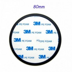 80MM - Népszerű univerzális 3 m-es ragasztó autós műszerfal-rögzítő pad tapadókorong tartó tartó az autó központi