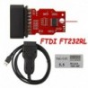 Kiváló minőségű FTDI FT232RL VAG CAN parancsnok 5.5  tűs olvasó 3.9Beta USB-OBD2 16pin odométer-korrekciós