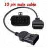 10pin - 16pin kábel - Hotsale OPCOM 2014V V1.99 FTDI FT232RQ OP COM 120309a az OPEL autodiagnosztikai szkennerhez op-com 1.99