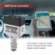 Legújabb DC 12/24 V - AC 220 V / USB 6 V autós áramátalakító adapter Mobil autós elektromos töltő átalakító USB
