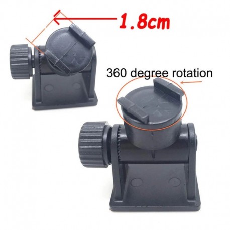 1,8 cm-es konkáv fejű tapadókorong-tartó 360 fokos forgatású DVR-tartók Ragasztó-felvevő navigációs tartók Belső