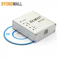 A legjobb ELM327 USB fémalumínium ELM 327 fém tok V1.5 / V1.5a támogatja az összes OBD2 OBDII protokoll automatikus