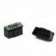 K2 - Többféle garancia OBD2 dugós dugó OBD16-tűs csatlakozó 90 fokos aranyozott derékszögű 12V / 14V dugós adapter
