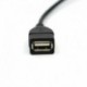 Autós vezetési felvevő feszültségesésű kábele OBD2 16PIN férfi adapter az usb női port dugaszához, veszteségmentes