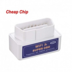 Olcsó Chip - Jó WIFI Super OBD ELM327 V1.5 PIC18F25K80 autódiagnosztikai szkenner működik Okos telefon Android / iOS ELM