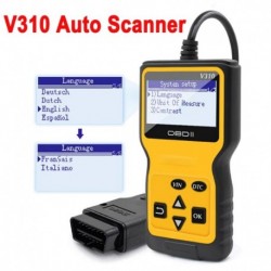 Kiváló minőségű V310 OBD kódolvasó Támogatja a diagnosztikai hibakódokat / V310 OBDII diagnosztikai beolvasó eszköz
