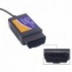 Új ELM327 OBD2 szkenner elm 327 USB v1.5 Bluetooth kódolvasó automatikus diagnosztikai szkenner eszköz a Forscan Automotive