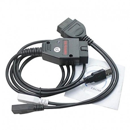Olcsó Galletto 1260 ECU chiphangoló interfész EOBD hangolóeszközök Hot Galletto Ecu flasher v.1260 USB Car Diagnostic OBD2