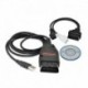 Olcsó Galletto 1260 ECU chiphangoló interfész EOBD hangolóeszközök Hot Galletto Ecu flasher v.1260 USB Car Diagnostic OBD2