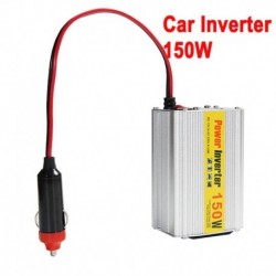 Új érkezésű autós inverter átalakító 150W módosított szinuszhullámú tápegység USB 5V kimenettel DC 12V - AC 220V