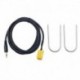 Új 3,5 mm-es audio fej   szétszerelő eszköz a Fiat Grande Punto 3,5 mm-es MP3 audio adapterhez Alfa Romeo 159-hez
