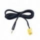 Új 3,5 mm-es audio fej   szétszerelő eszköz a Fiat Grande Punto 3,5 mm-es MP3 audio adapterhez Alfa Romeo 159-hez