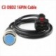 Működik az MB Star C3 OBD2 16PIN kábel OBD II 16 tűs Connect fő tesztkábel autó diagnosztikai eszközadapter C3 Obdii 16