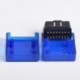 ELM 327 OBD2 OBD 2 OBDII OBD-II interfész adapter csatlakozó ELM327 Bluetooth kék héj autó diagnosztikai módosításhoz