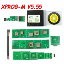 Black Metal Box XPROG-M V5.55 X-PROG M BOX 5.5.5 ECU programozó Xprog 5.55 USB-kulcs nélkül, különösen BMW CAS4 DECYPATION