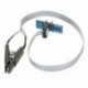 A legújabb SOIC8 SOP8 tesztcsipesz adapterrel a 24 93 25 26 sorozatú chip IC SOP 8 programozó klip diagnosztikai eszközhöz