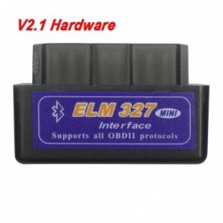 3 szín Mini ELM327 Bluetooth V2.1 / V1.5 OBD2 autódiagnosztikai eszköz ELM 327 Bluetooth Android / Symbian 9 OBDII