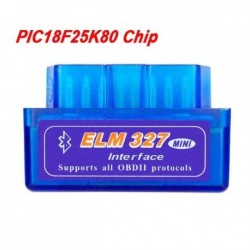 3 szín Mini ELM327 Bluetooth V2.1 / V1.5 OBD2 autódiagnosztikai eszköz ELM 327 Bluetooth Android / Symbian 9 OBDII