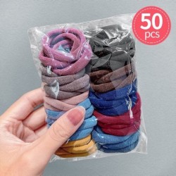 50db QB136 - Hajszalagok Gumikötelek Nyakkendők Gumi Női Lányoknak Fonóeszközök Rugalmas gyűrűs gumiszalagok Fejfedők