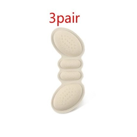 Bézs - 3 pár Sarokvédő cipőbe