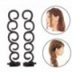 stílus E - Divat női haj kiegészítők DIY frizura fonás Twist hajtű fésű hajtincsek Lófarok fonó hajformázó
