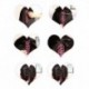 5db H stílus - 79-2Pcs női kiegészítők fonás eszközök DIY fánk haj konty készítő Barrette Styling Twist Pull hajtű