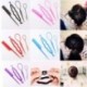 5db H stílus - 79-2Pcs női kiegészítők fonás eszközök DIY fánk haj konty készítő Barrette Styling Twist Pull hajtű