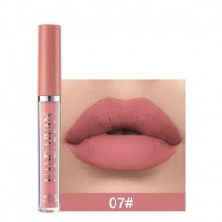 C288 Color07 - 1db vízálló szexi ajakrúzs több színben matt ajakfény vörös ajakfesték bársony matt ajakrúzs