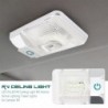 12V 24LED RV mennyezeti lámpa lakóautó belső kupola világítás utánfutó lámpák lakóautóhoz