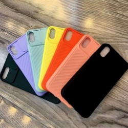 Szilikon fényképezőgép védő telefon tok tolóajtó védő tok iPhone 11 színes borításhoz