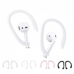 Csúszásmentes fülre akasztható horog alkalmas Apple Airpods-hoz 1,2, Pro szilikon védő elvesztésgátló vezeték