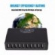 60W multifunkciós USB 10 portos USB töltő töltőállomás Többportos eszköz gyors töltés 5V 12A gyors EU US UK dugó