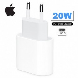 Eredeti Apple 20W USB-C hálózati adapter töltő US EU Plug gyors töltő adapter iPhone 8 plus X XS 11 12 mini pro max