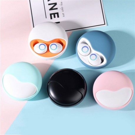K10 TWS Bluetooth headset Binaural 5.0 Sports Mini fülbe helyezhető fülhallgató töltőrekesz
