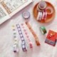 Koreai Cloud Smile Face Bear Masking Washi Tape DIY dekoratív ragasztószalag naplóhoz Scrapbooking dekoráció Kawaii